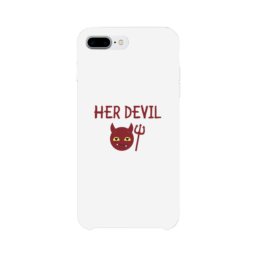 Her Devil-Left White Phone Case