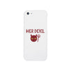 Her Devil-Left White Phone Case