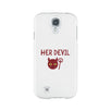 Her Devil-Left White Phone Case