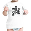 King Wild One Mens White Graphic T-Shirt Fathers Day Gifts For Him