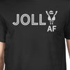 Jolly Af Mens Black Shirt