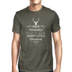 Have Yourself A Merry Little Christmas Mens Dark Grey Shirt