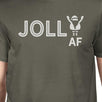 Jolly Af Mens Dark Grey Shirt