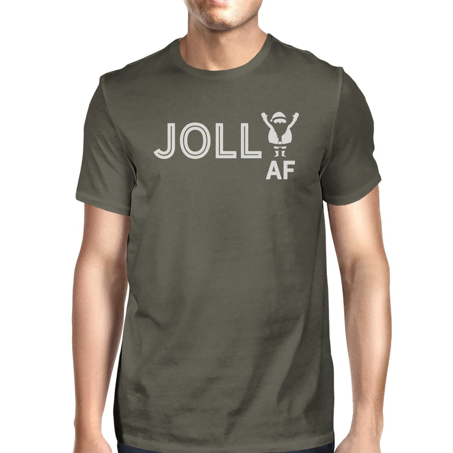 Jolly Af Mens Dark Grey Shirt