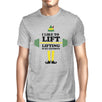 I Like To Lift Lifting Is My Favorite Mens Grey Shirt