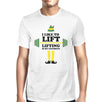 I Like To Lift Lifting Is My Favorite Mens White Shirt