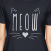 Meow Womens Navy Shirt