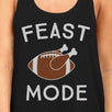 Feast Mode Womens Black Tank Top