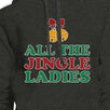 All The Jingle Ladies Dark Grey Hoodie