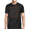 My Ugly Sweater Pattern Mens Black Shirt