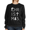 Christmas Letters Black Sweatshirt