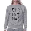 Christmas Letters Grey Sweatshirt