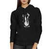 Make It Rein Vintage Reindeer Black Hoodie