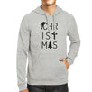 Christmas Letters Grey Hoodie