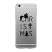 Christmas Letters Clear Phone Case