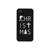 Christmas Letters Black Phone Case