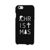 Christmas Letters Black Phone Case