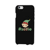 Hashtag Selfie Elf Black Phone Case