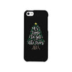 It's Time To Get The Trees Lit Black Phone Case