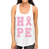 Hope Ribbon Womens Tank Top