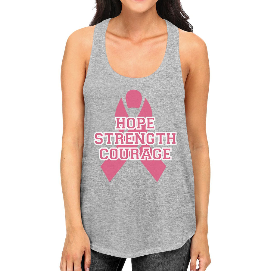 Hope Strength Courage Womens Tank Top