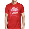 I Wear Pink For My Mommy Mens Shirt