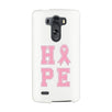 Hope Ribbon White Phone Case