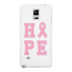 Hope Ribbon White Phone Case