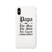 Vintage Gothic Papa Case Phone Cover For Funny Grandpa Gifts