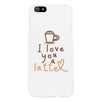 Love A Latte Phone Case Slim Fit Cute Coffee Lover Best Friend Gift