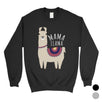 Mama Llama Unisex Pullover Sweatshirt Unique Mothers Day Gifts