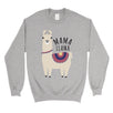 Mama Llama Unisex Pullover Sweatshirt Unique Mothers Day Gifts