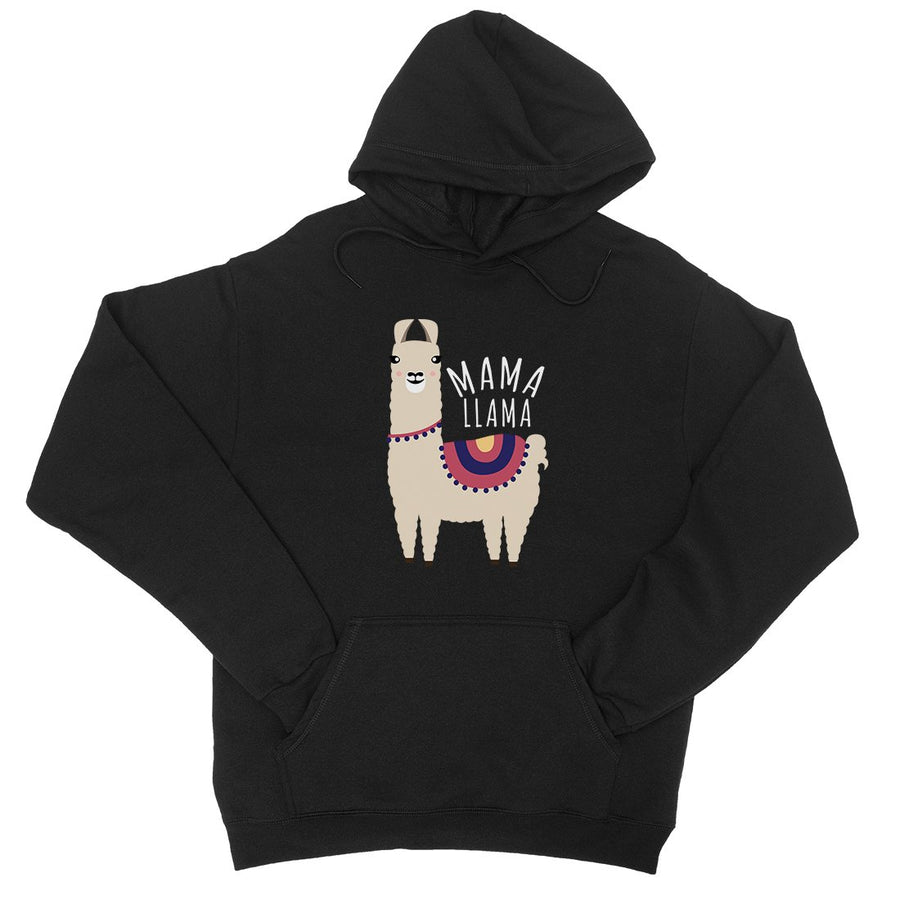 Mama Llama Mens/Unisex Pullover Hooded Sweatshirt