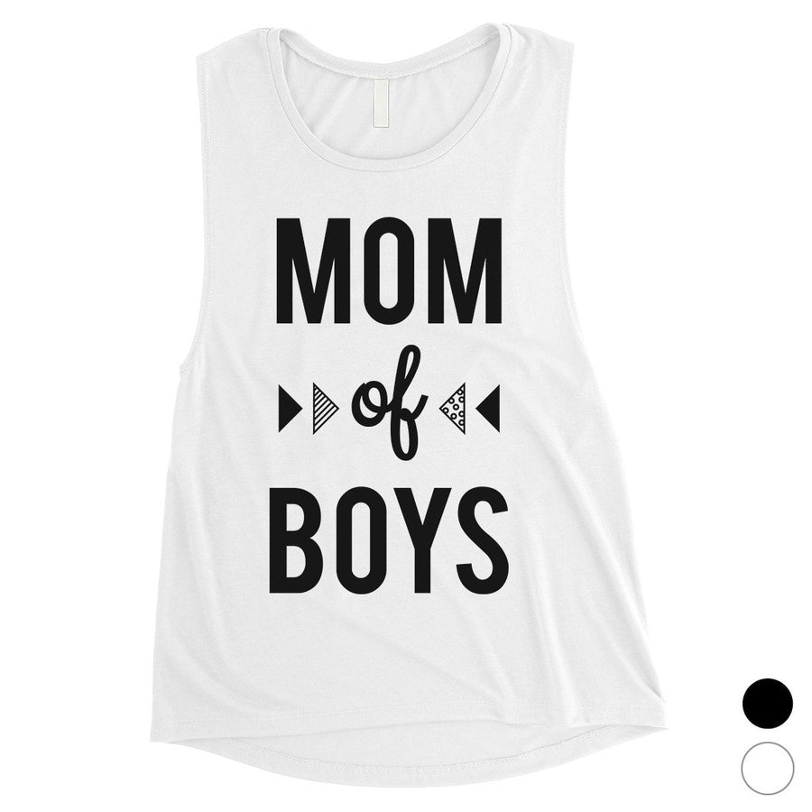 Mom Of Boys Womens Muscle T-Shirt