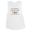 Mother Like Buttons Womens Muscle T-Shirt