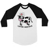 Loving Moother Cow Womens Baseball Tee