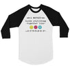 Mother Like Buttons Womens Baseball Tee