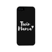 Twin Mama Phone Case Rubberized Grip Unique Mothers Gifts