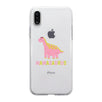 Mamasaurus Dino Clear Case Cute Mother's Day Gifts Slim Fit Cover