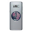 Just A Mom The World Clear Case Cute Gift For Mothers Day For Moms