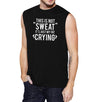 Fat Crying Mens Funny Workout Cotton Gym Muscle Shirt Graphic Tanks