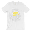 Moon In City Mens Unique Graphic Tee Vintage Retro Style T-Shirt