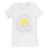 Moon In City Womens T-Shirt