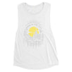 Moon In City Womens Muscle Shirt