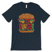 Juicy Burger Mens Graphic Short Sleeves T-Shirt For Burger Lovers