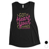 Got My Heart Womens Muscle Shirt