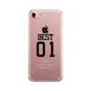 Best01-LEFT Clear Case Cute Best Friend Matching Gifts Ultra Slim