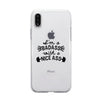 Bad Nice Ass Clear Case Cute Workout Gift Phone Case Cute Gym Gifts