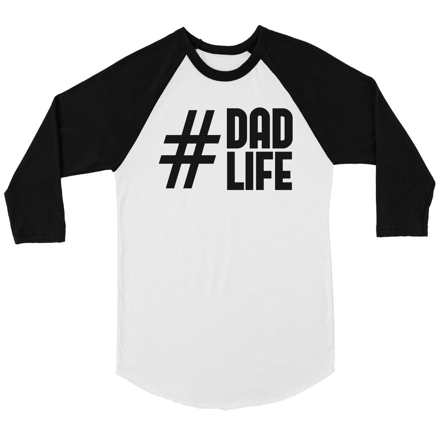 Hashtag Dad Life Mens Baseball Shirt