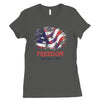 Freedom Since Womens Cute Graphic T-Shirt Funny 4th of July Outfit